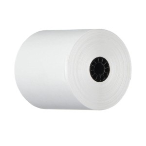 White Adding Paper Machine, White color, rolls shape