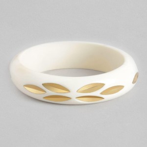 White Bangles Bracelets