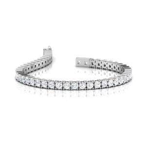 White Diamond Bracelet