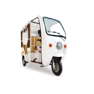 White E Rickshaw Battery
