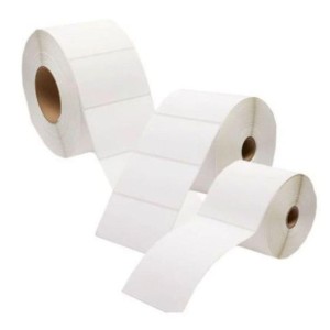 White Polyester Barcode Roll, Water resistance