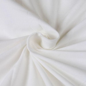 White Poplin Fabric