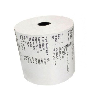 White Printed Thermal Paper Roll, Pos printer usage