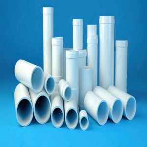White PVC Pipe plumbing Joint, qualified, residential