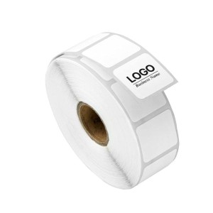 White Removable Barcode Labels , Temporary usage