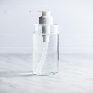 White Sanitizer Bottle