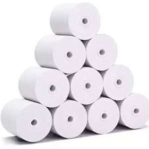White Thermal Paper Till Roll, Non-toxic coating