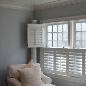 White Wooden Window Shutters, Eco-friendly elements