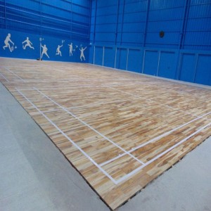 Wood Badminton Flooring