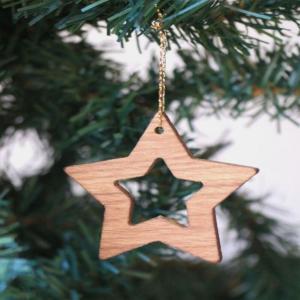Wood Christmas Star
