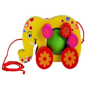 Wood Elephant Kid Toy