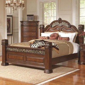 Wooden Antique Bed