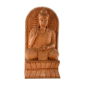 Wooden Buddha Statue