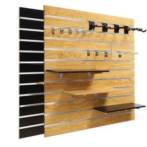 Wooden Display Slatwall
