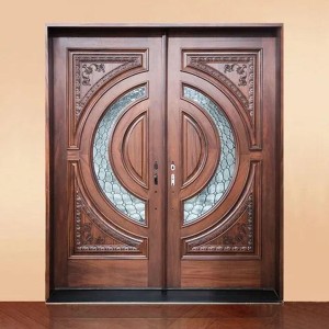 Wooden Front Door, Rust finishing, long-lasting
