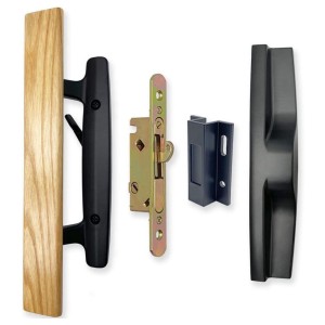 Wooden Knob Lock Set, Hot forged strength features