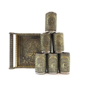 Wooden Oxidized Tray