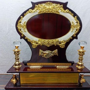 Wooden Scroll Memento