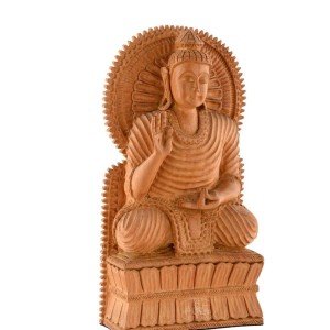 Wooden statue