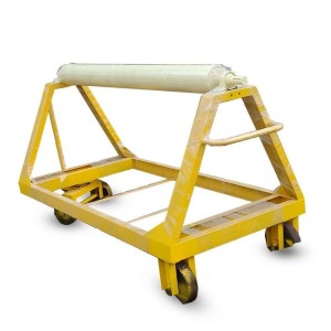 Yellow Batching Trolley