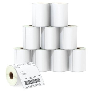 Zebra-Compatible Barcode Roll, 102mm x 150mm size