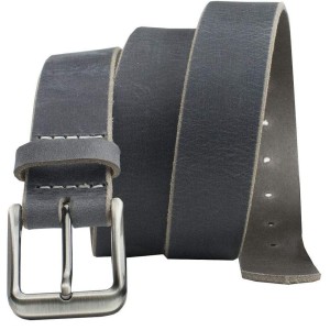 Zinc leather belts