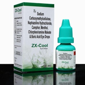 ZX-Cool Eye Drops, Cooling eye irritation relief